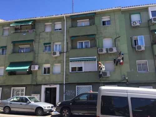 Reparación de fachada en Alcobendas