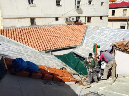 Reparación de tejado en Torrejón de Ardoz